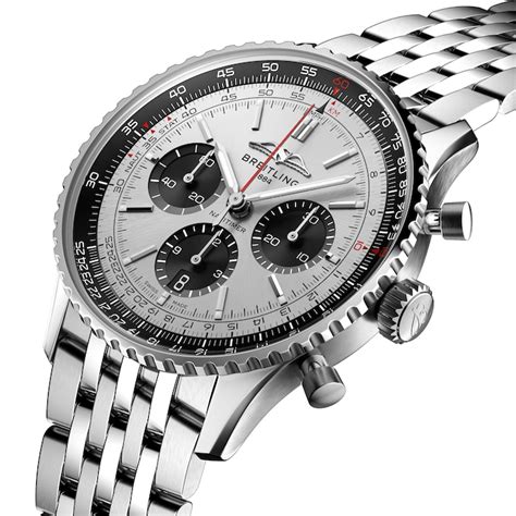 montre en argent breitling|breitling montres near me.